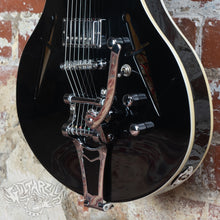 Load image into Gallery viewer, B.C. Rich The Dagger 2000's Onyx Black Semi-Hollow