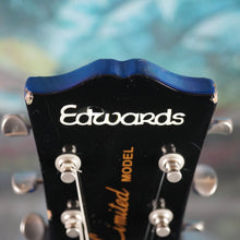 Load image into Gallery viewer, Edwards E-LP 125SD/QM 2010 Black Aqua MIJ ESP