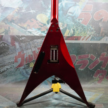 Load image into Gallery viewer, Edwards E-C-98V Flying V EMG 1990's Candy Apple Red MIJ ESP Japan
