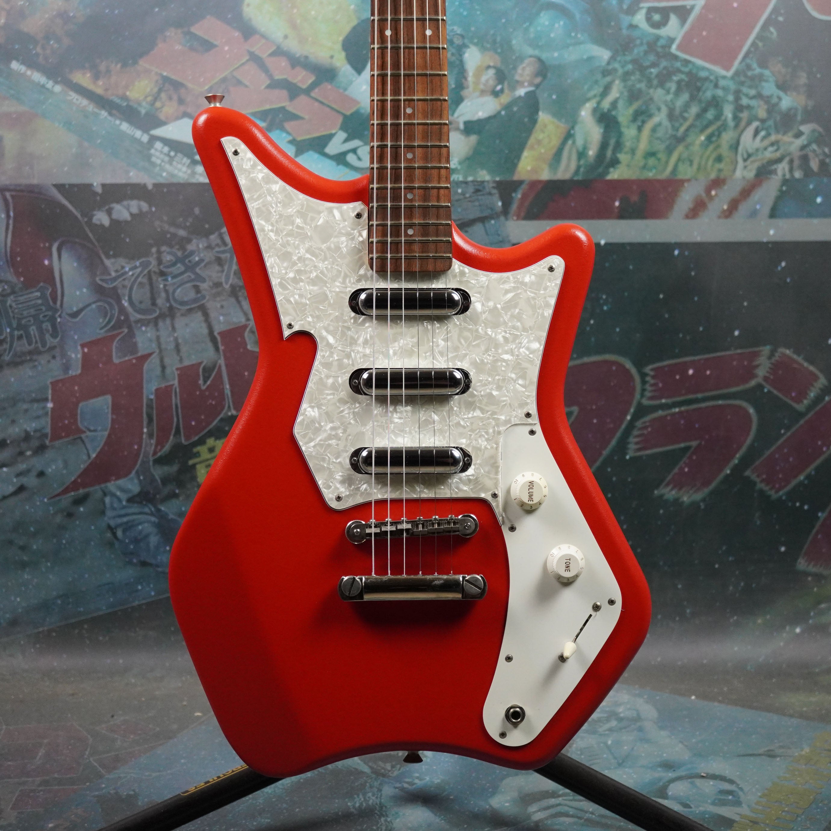 FujiGen FGN PP3-550 1990's Red White MIJ Japan Offset – Guitarzilla