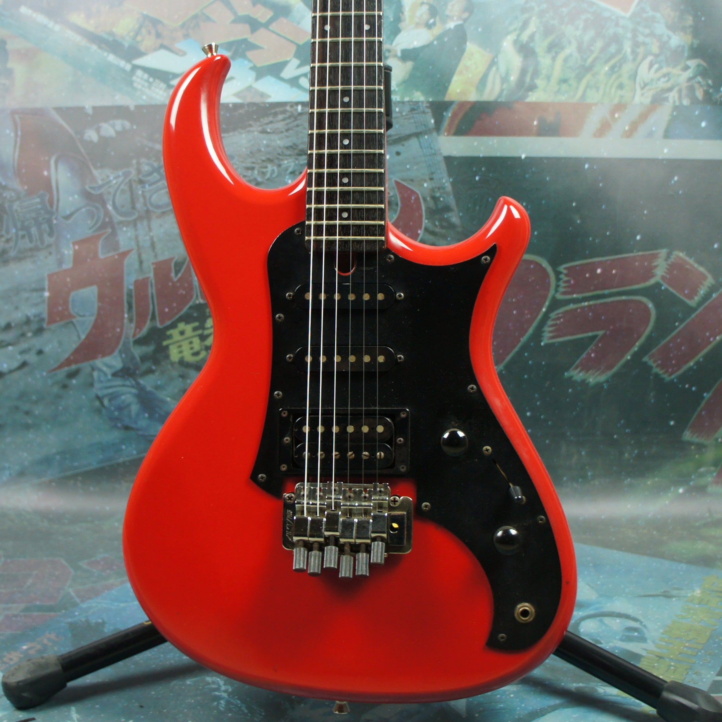 Aria Pro II RS Wildcat Plus 1980 Red MIJ Matsumoku Japan – Guitarzilla