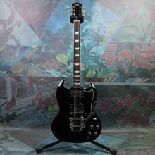 Load image into Gallery viewer, FGN JSG-5R J Standard 2012 Black Bigsby Gibson Burst Bucker MIJ Japan