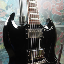 Load image into Gallery viewer, FGN JSG-5R J Standard 2012 Black Bigsby Gibson Burst Bucker MIJ Japan