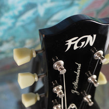 Load image into Gallery viewer, FGN JSG-5R J Standard 2012 Black Bigsby Gibson Burst Bucker MIJ Japan