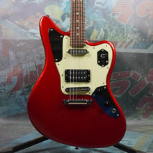 Load image into Gallery viewer, Schecter AR-06 Jaguar Offset 2000's Candy Apple Red MIJ Japan