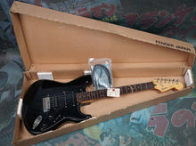 Load image into Gallery viewer, Fender Stratocaster Medium Scale HSS ST314-60 85/87 Black MIJ Japan FujiGen Original Box