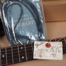 Load image into Gallery viewer, Fender Stratocaster Medium Scale HSS ST314-60 85/87 Black MIJ Japan FujiGen Original Box
