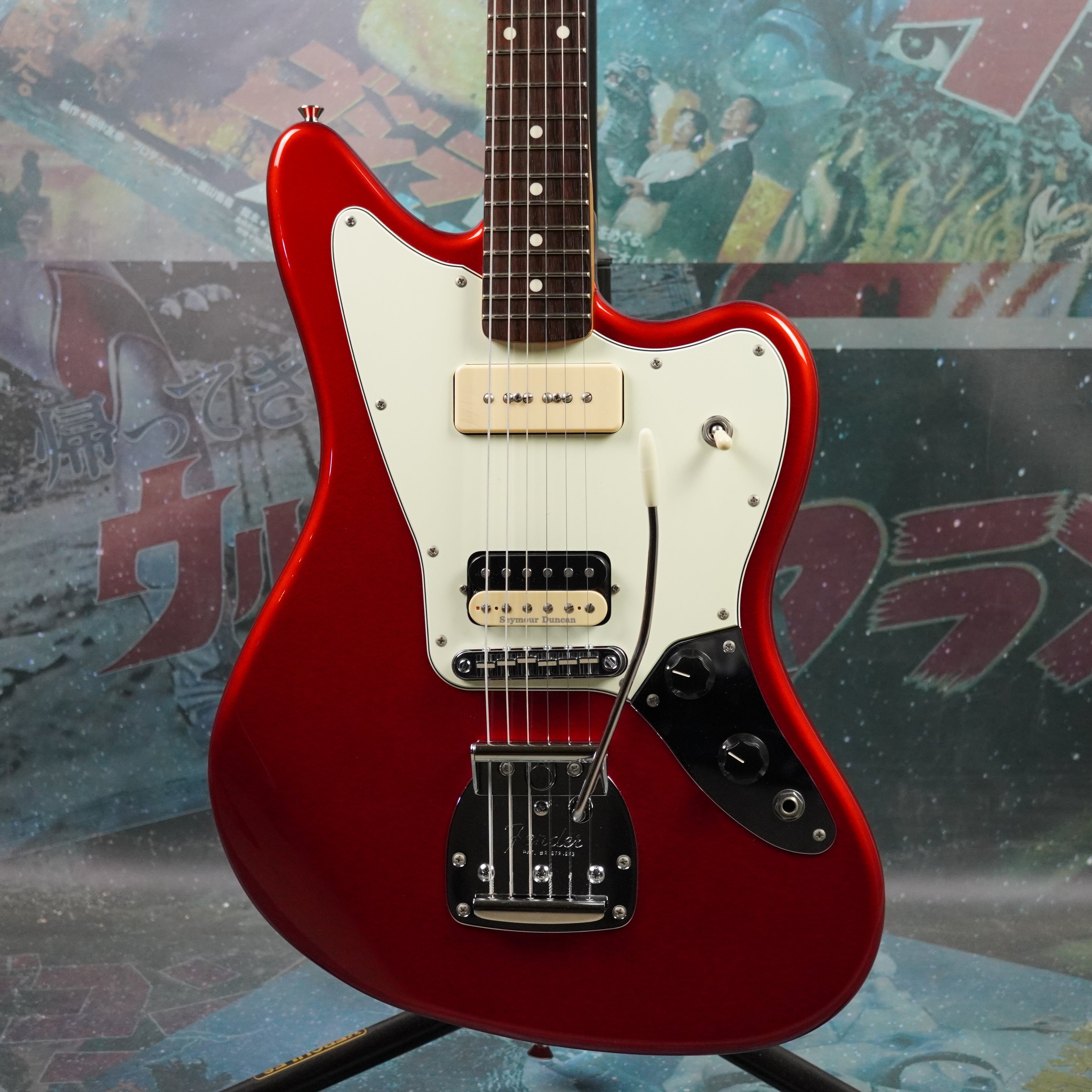 Fender Jaguar Jean-Ken Johnny Jaguar 2018 Candy Apple Red MIJ Japan –  Guitarzilla