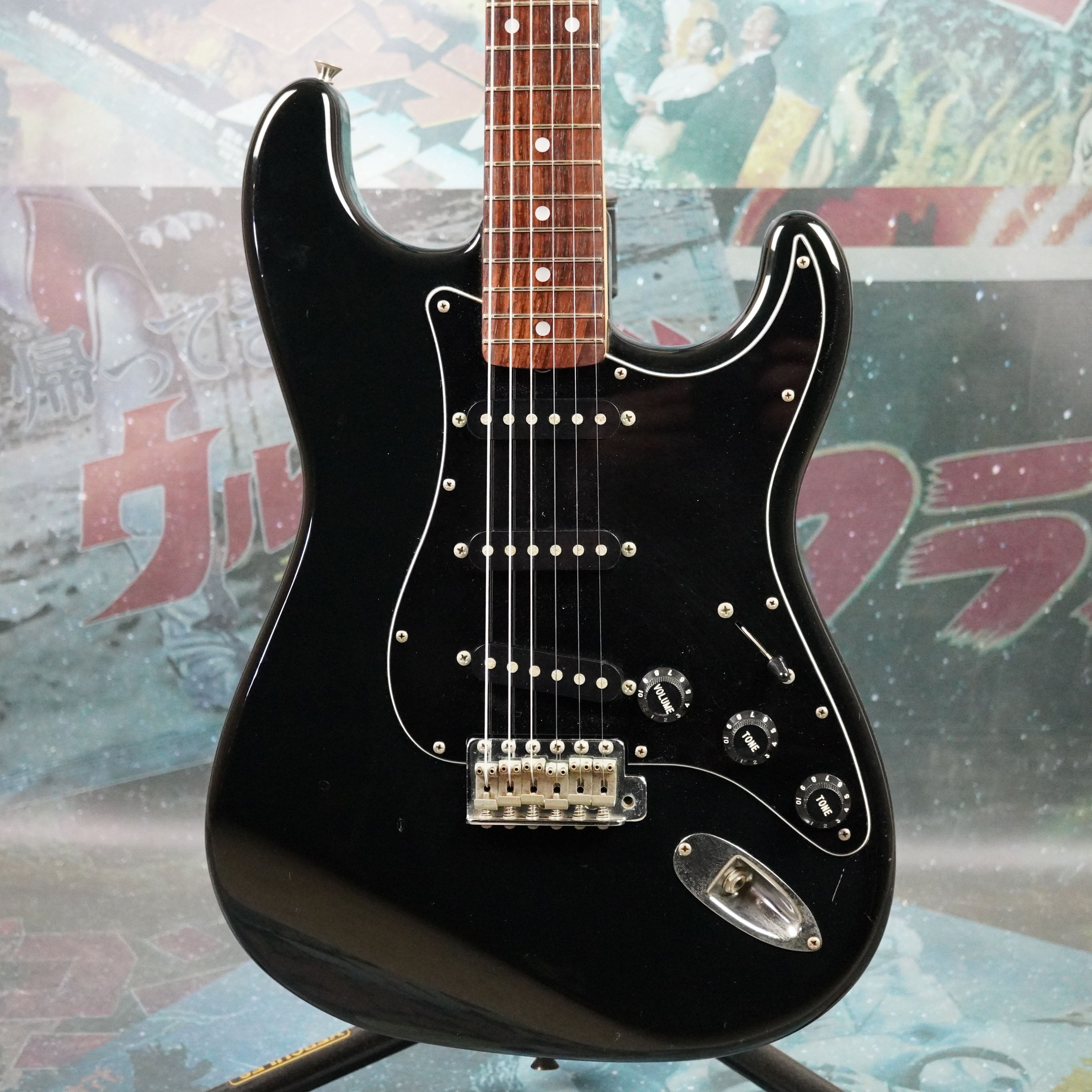 Squier Silver Series Stratocaster 1992 Black MIJ Japan – Guitarzilla