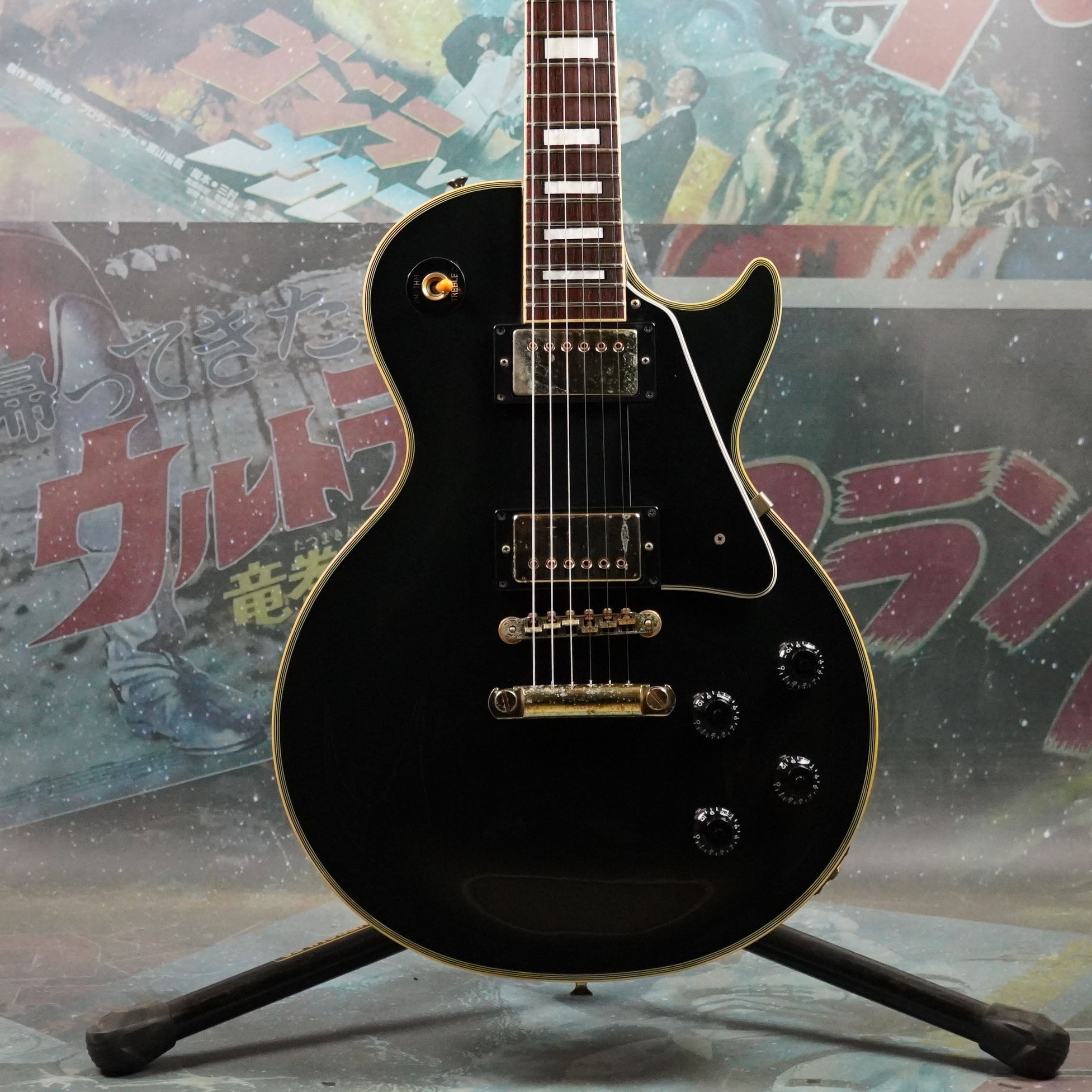Tokai Single Cut Custom LC-60 1980 Ebony MIJ JV – Guitarzilla