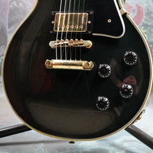 Load image into Gallery viewer, Tokai Single Cut Custom LC-60 1980 Ebony MIJ JV