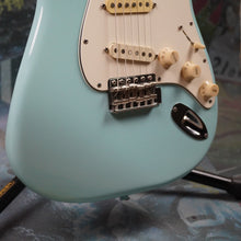 Load image into Gallery viewer, Edwards E-SE 100 Lacquer Taste Double Cut 2013 Sonic Blue MIJ ESP Japan