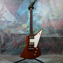 Load image into Gallery viewer, Fernandes EX-80C Eric Clapton Cut Explorer Natural 1980's MIJ JV