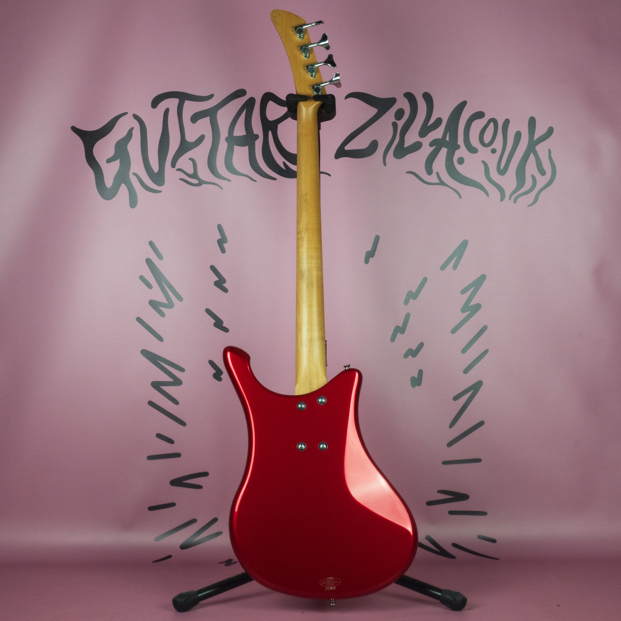 Yamaha SBV 500 Flying Samurai 2000's Candy Apple Red – Guitarzilla