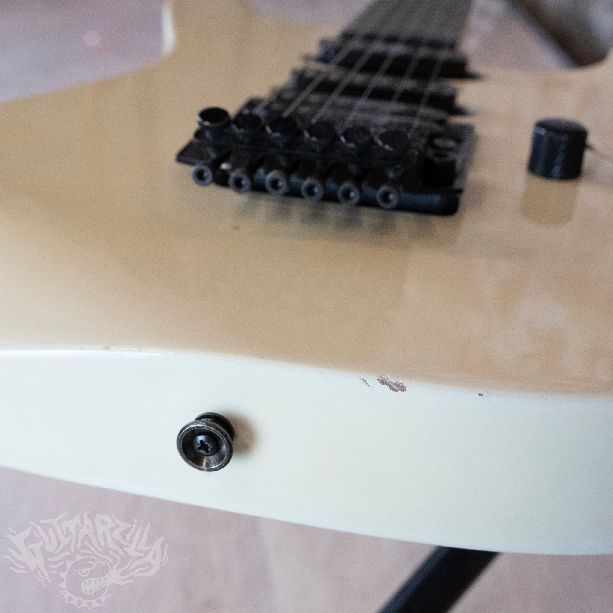 ZEP II Custom Super Strat 1980's White MIJ Japan ESP – Guitarzilla