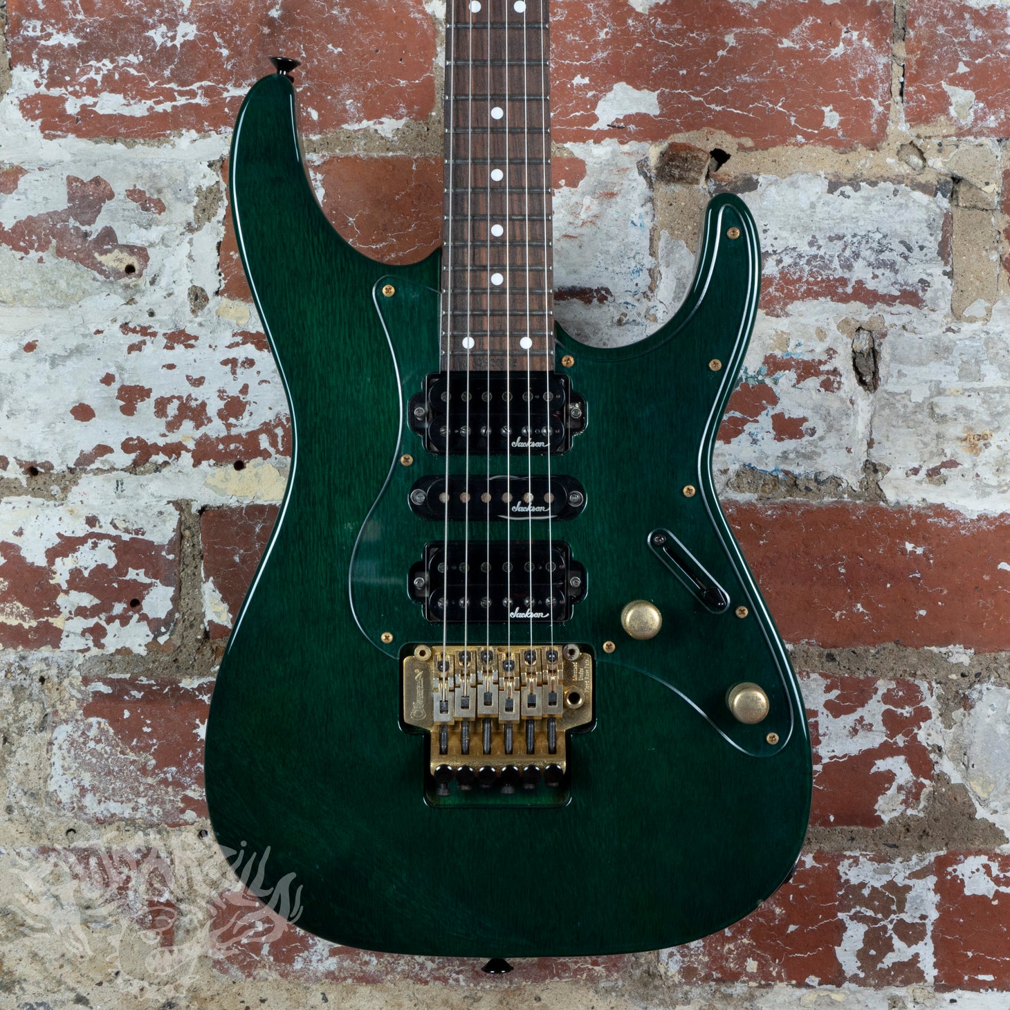 Charvel CAR Series CAR-090-HSH 1992 Lace Green MIJ Japan