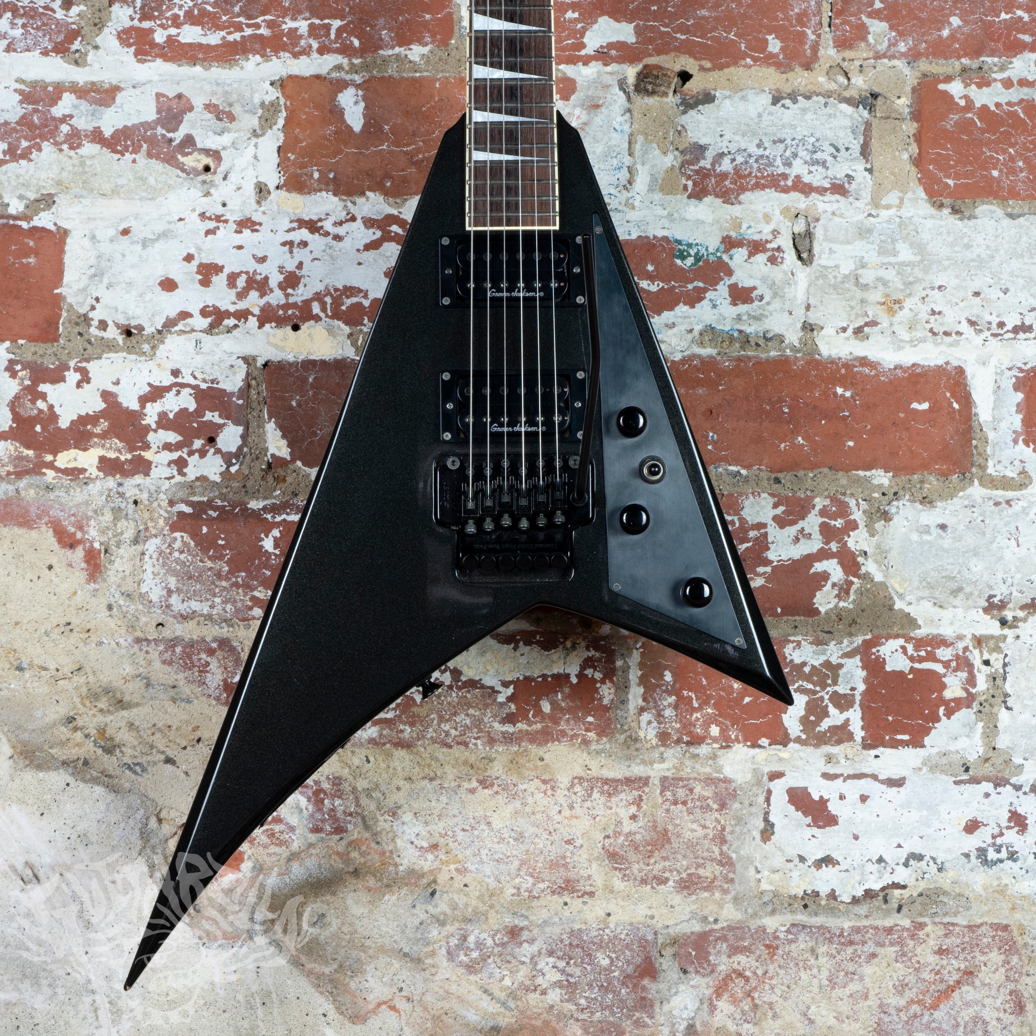 Grover Jackson Randy Rhoads Flying V RR.P-75 Black 1996 MIJ Japan