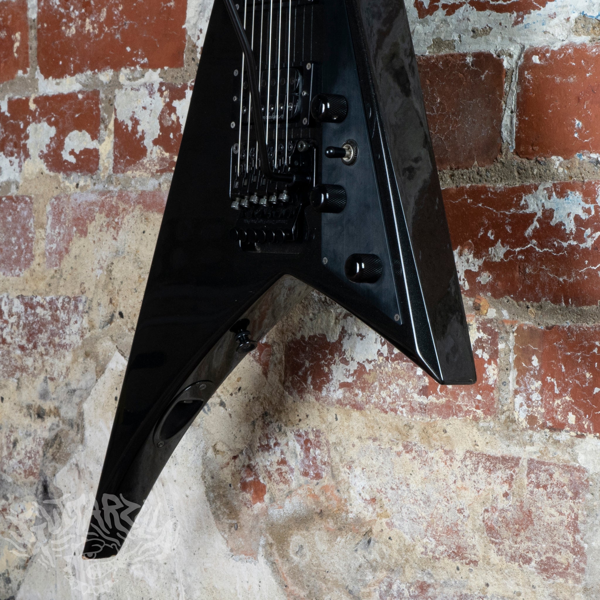 Grover Jackson Randy Rhoads Flying V RR.P-75 Black 1996 MIJ Japan