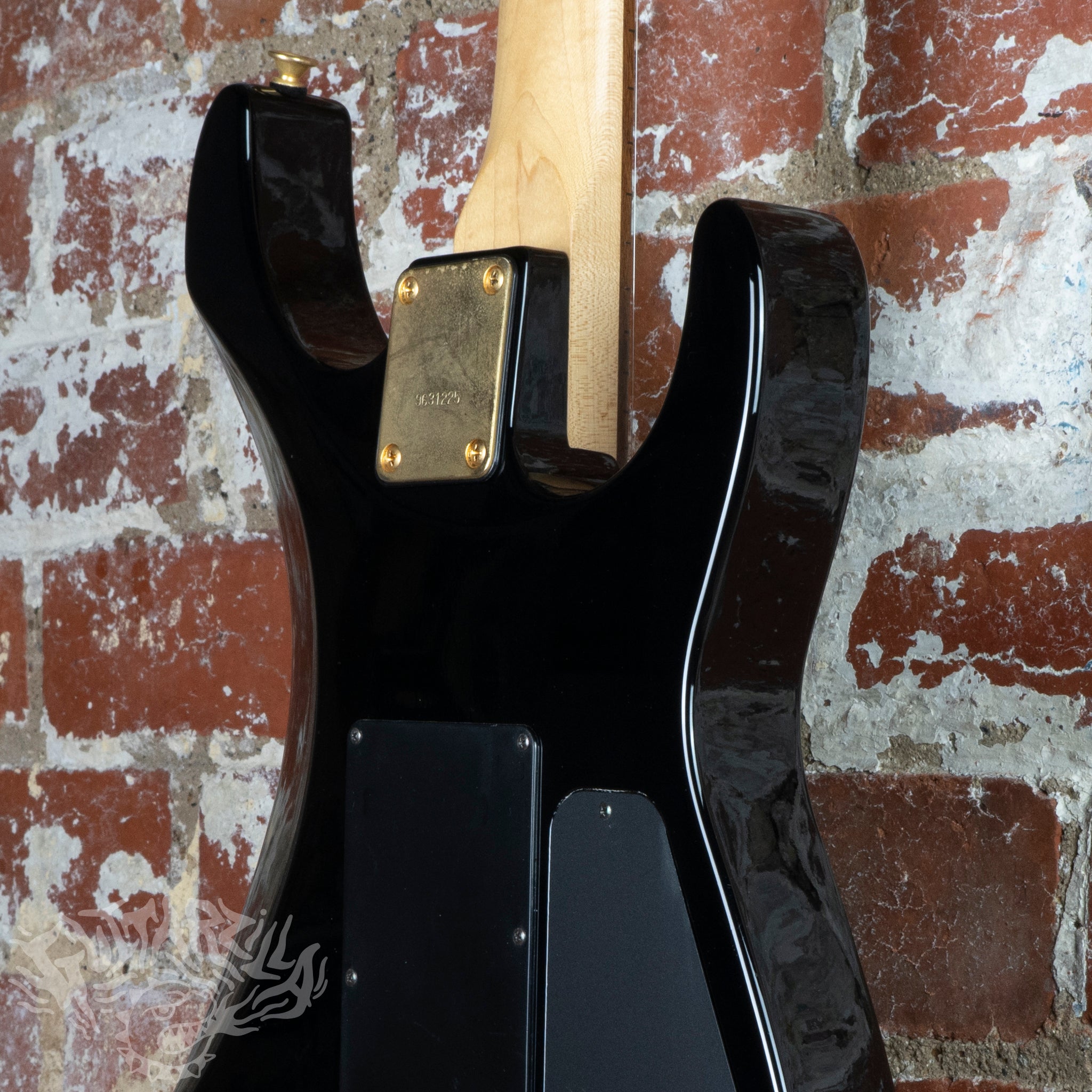 Grover Jackson Dinky Left Handed DKL-A66 1996 Trans Black MIJ