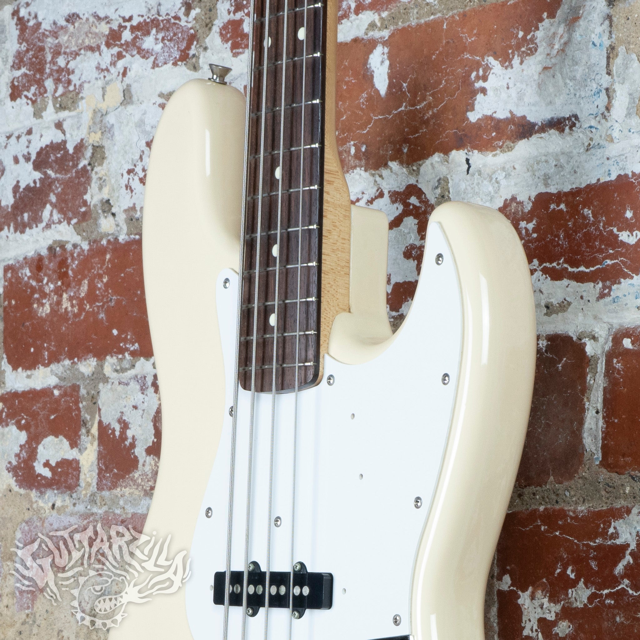 Fender Jazz Bass Standard JB-STD Olympic White 2000 MIJ Japan