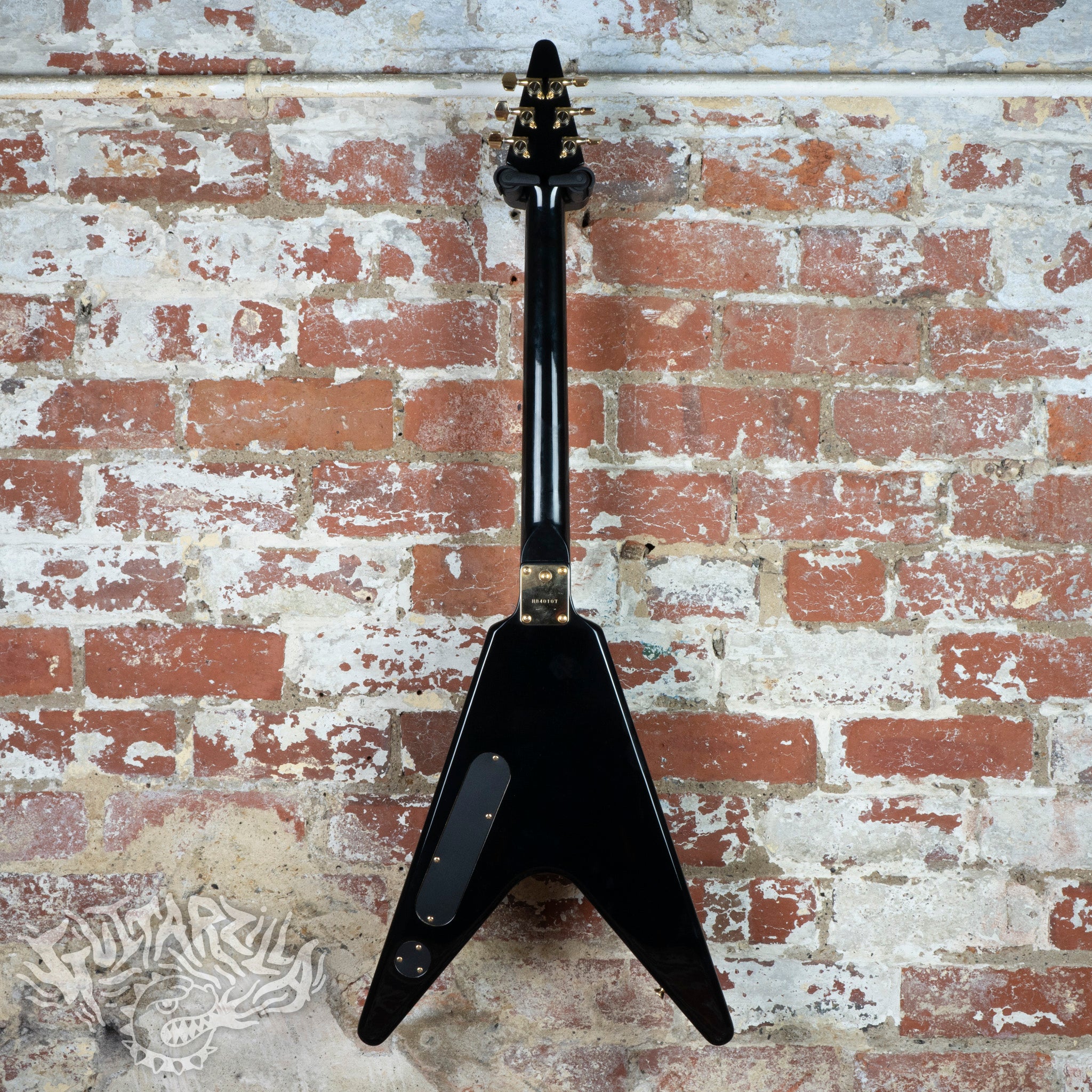 Greco Flying V MTV-80 Kahler Black 1984 MIJ Japan Vintage – Guitarzilla