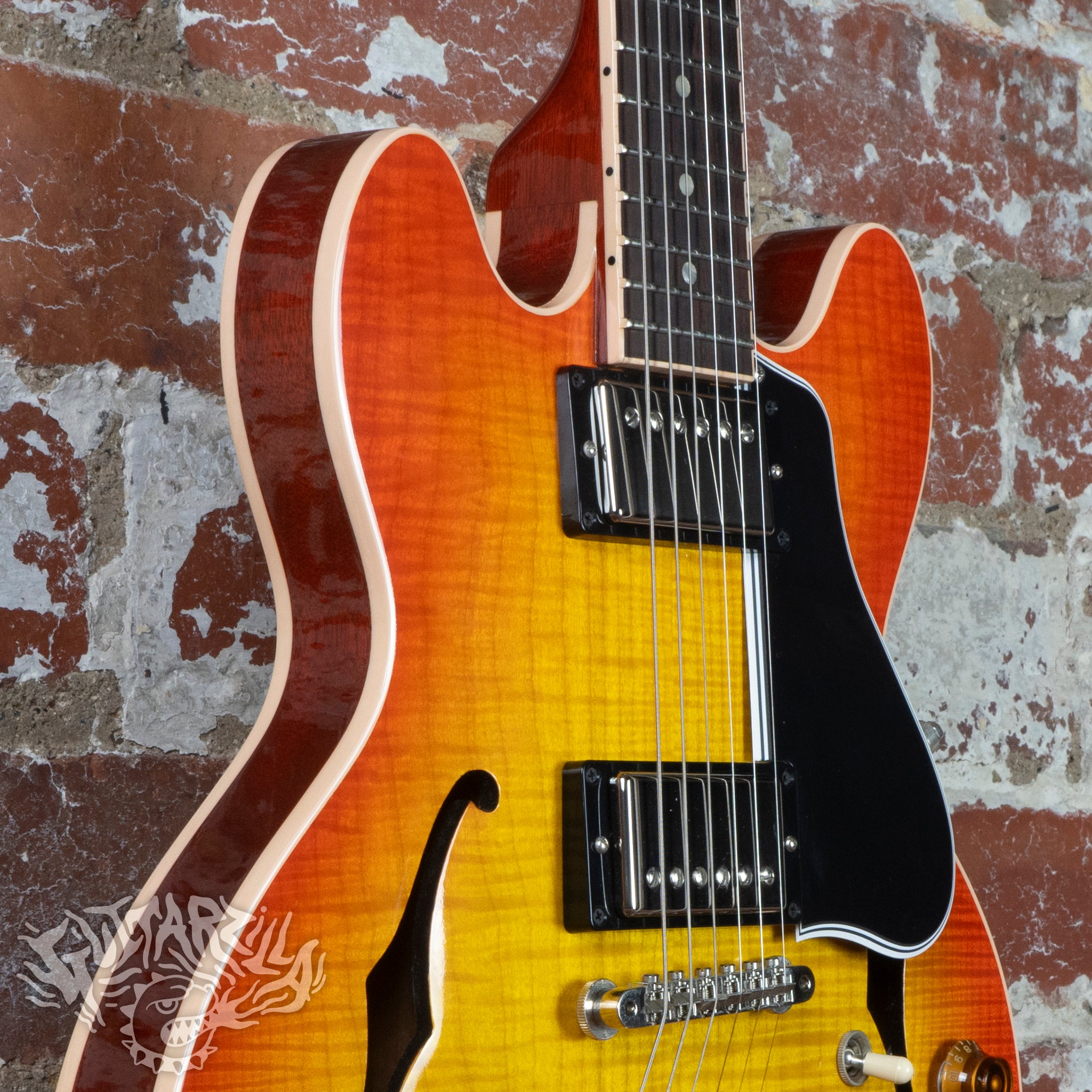 Gibson Custom Shop CS-336 Figured Top 2008 Tangerine Burst – Guitarzilla