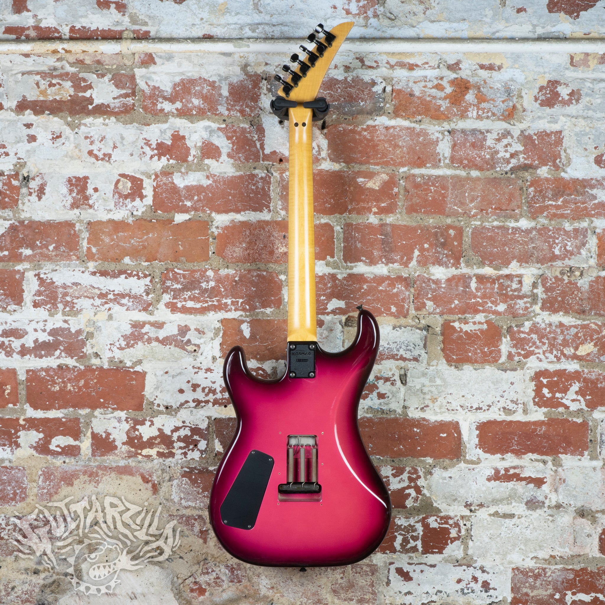 Kramer EK-1B Reverse Banana Headstock Purple Burst 1980's MIJ