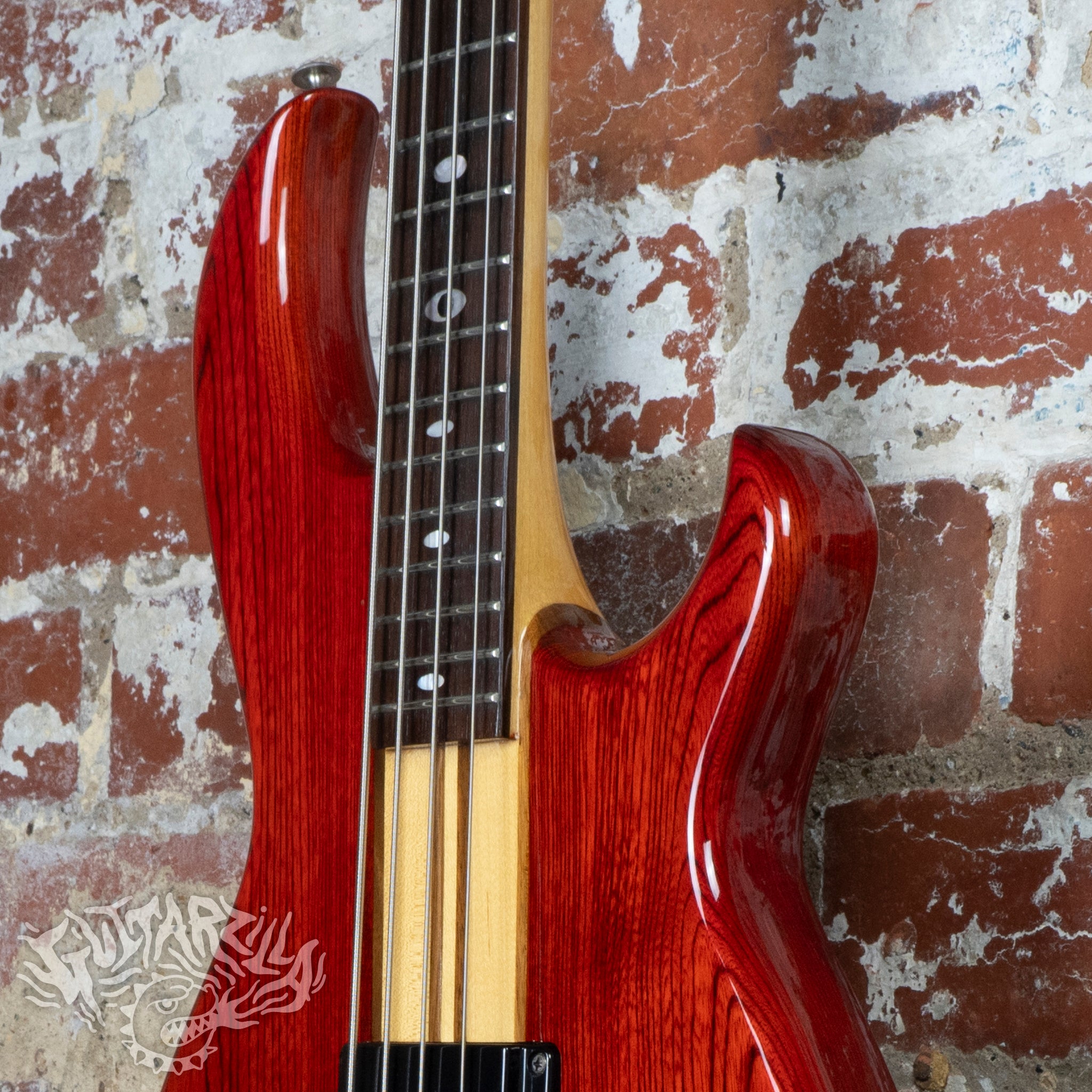 Aria Pro II SB-R60 1982 Padouk Red MIJ Japan Vintage – Guitarzilla