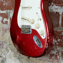 Load image into Gallery viewer, Fender Custom Shop &#39;57 Strat Heavy Relic 2011 Candy Apple Red
