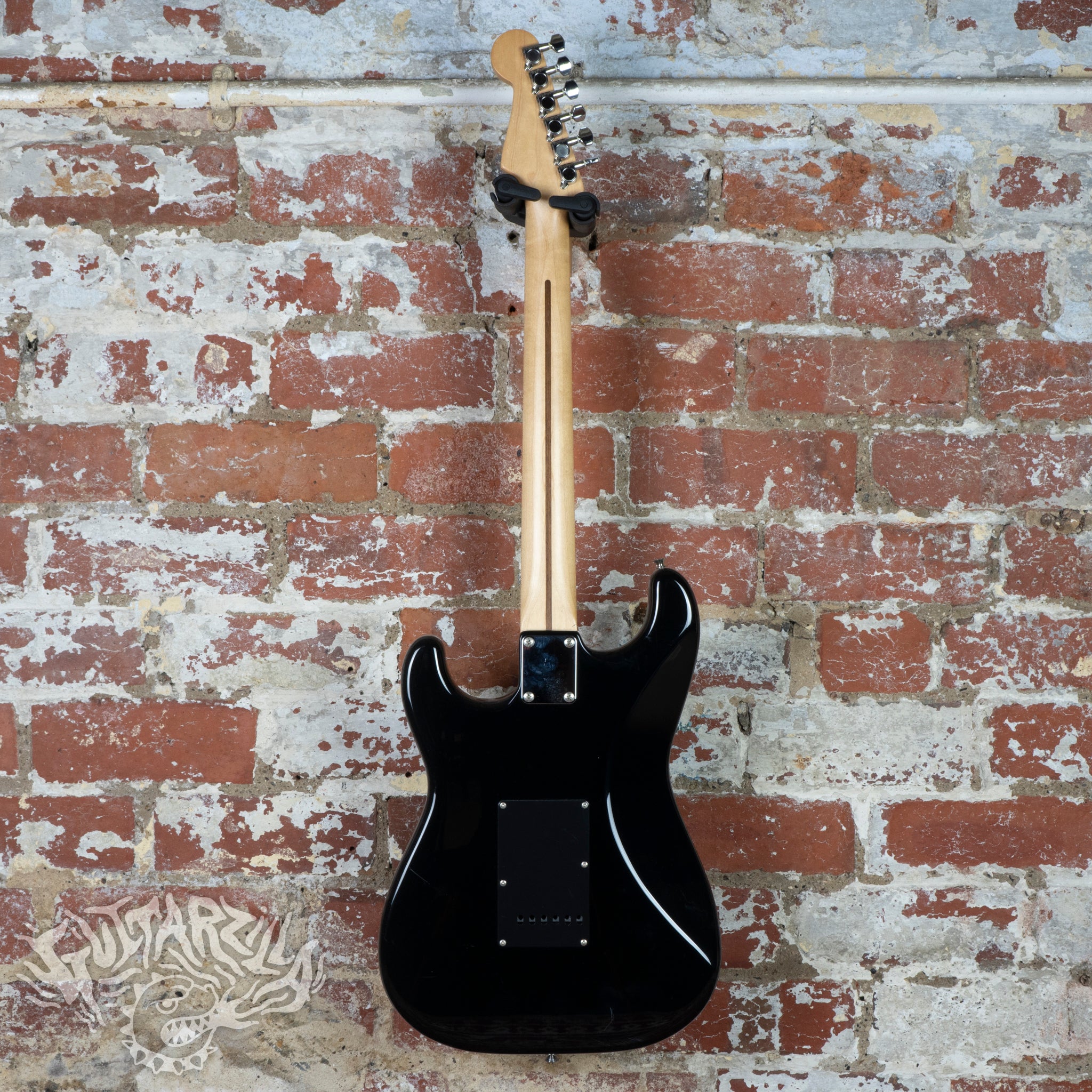 Squier Silver Series Stratocaster 1993 Black MIJ Japan FujiGen