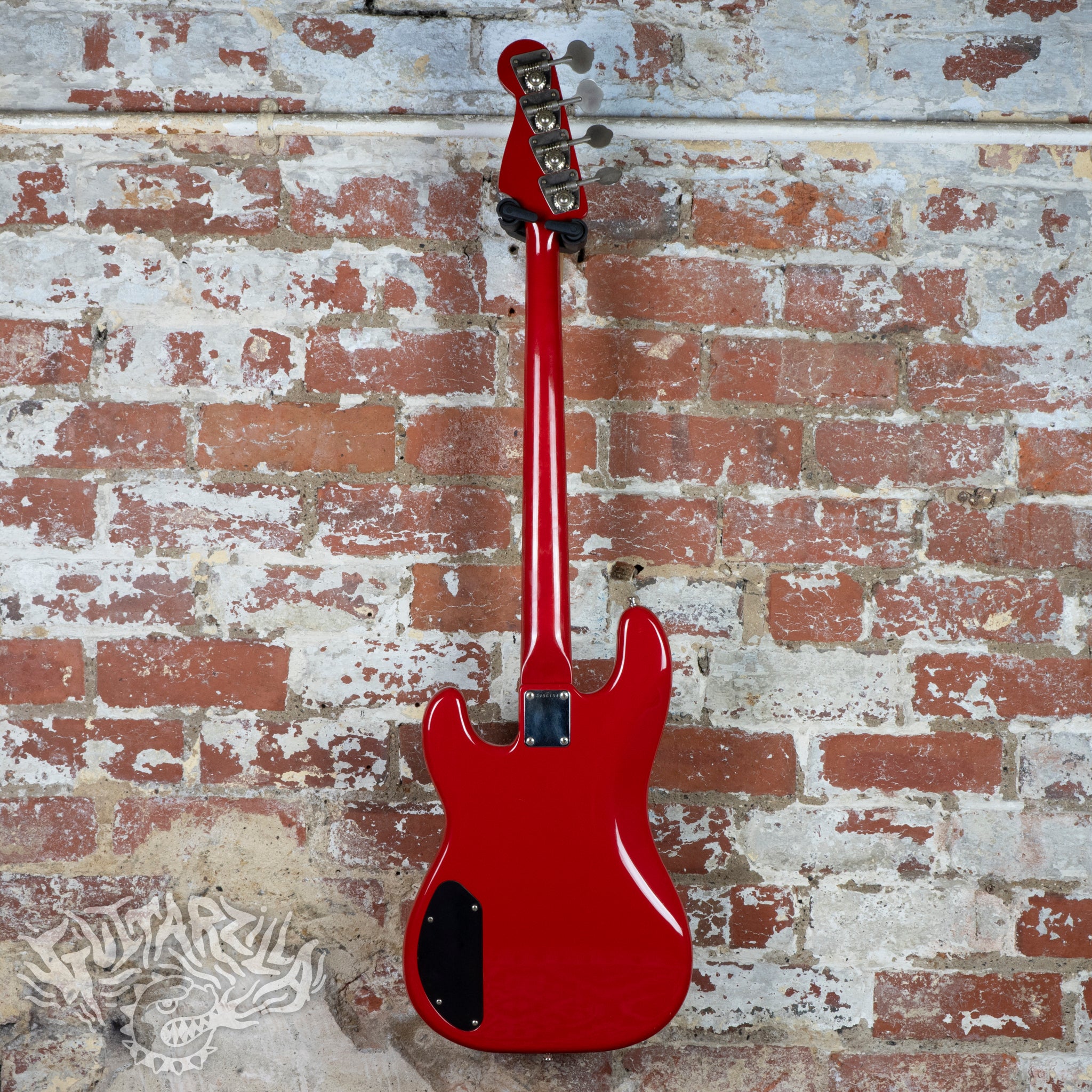 Squier Contemporary Jazz Bass PJ-555 1983 Torino Red MIJ JV Japan