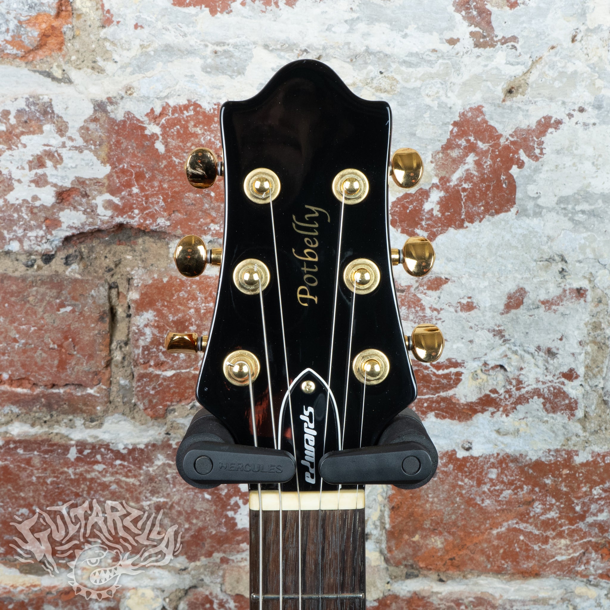 Edwards Potbelly PO-105D Quilted Maple 2013 See Thru Pink MIJ