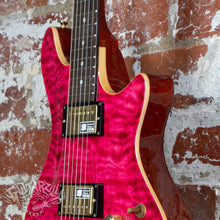 Load image into Gallery viewer, Edwards Potbelly PO-105D Quilted Maple 2013 See Thru Pink MIJ Japan ESP
