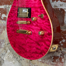 Load image into Gallery viewer, Edwards Potbelly PO-105D Quilted Maple 2013 See Thru Pink MIJ Japan ESP
