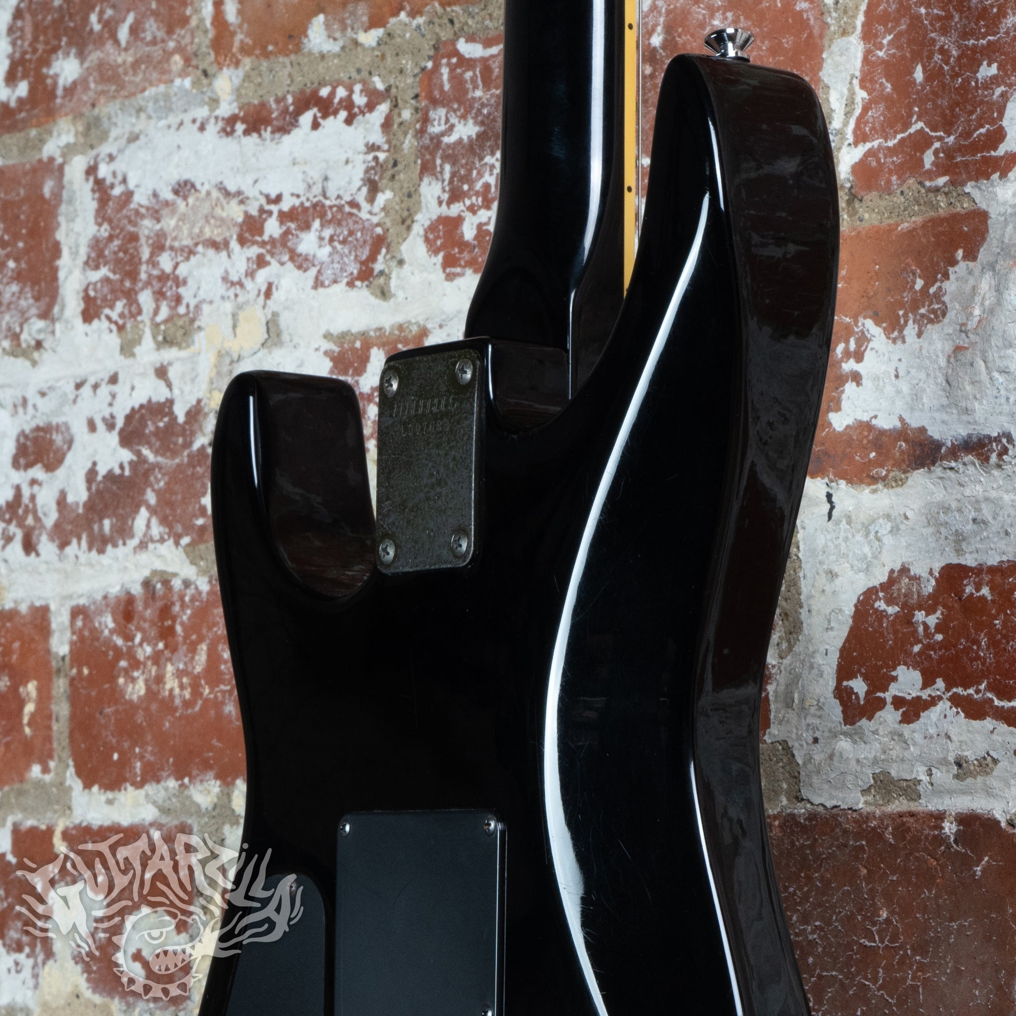Fernandes Limited Edition STJ HH Superstrat 1987 Black MIJ Japan