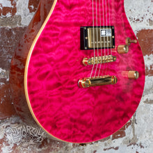 Load image into Gallery viewer, Edwards Potbelly PO-105D Quilted Maple 2013 See Thru Pink MIJ Japan ESP
