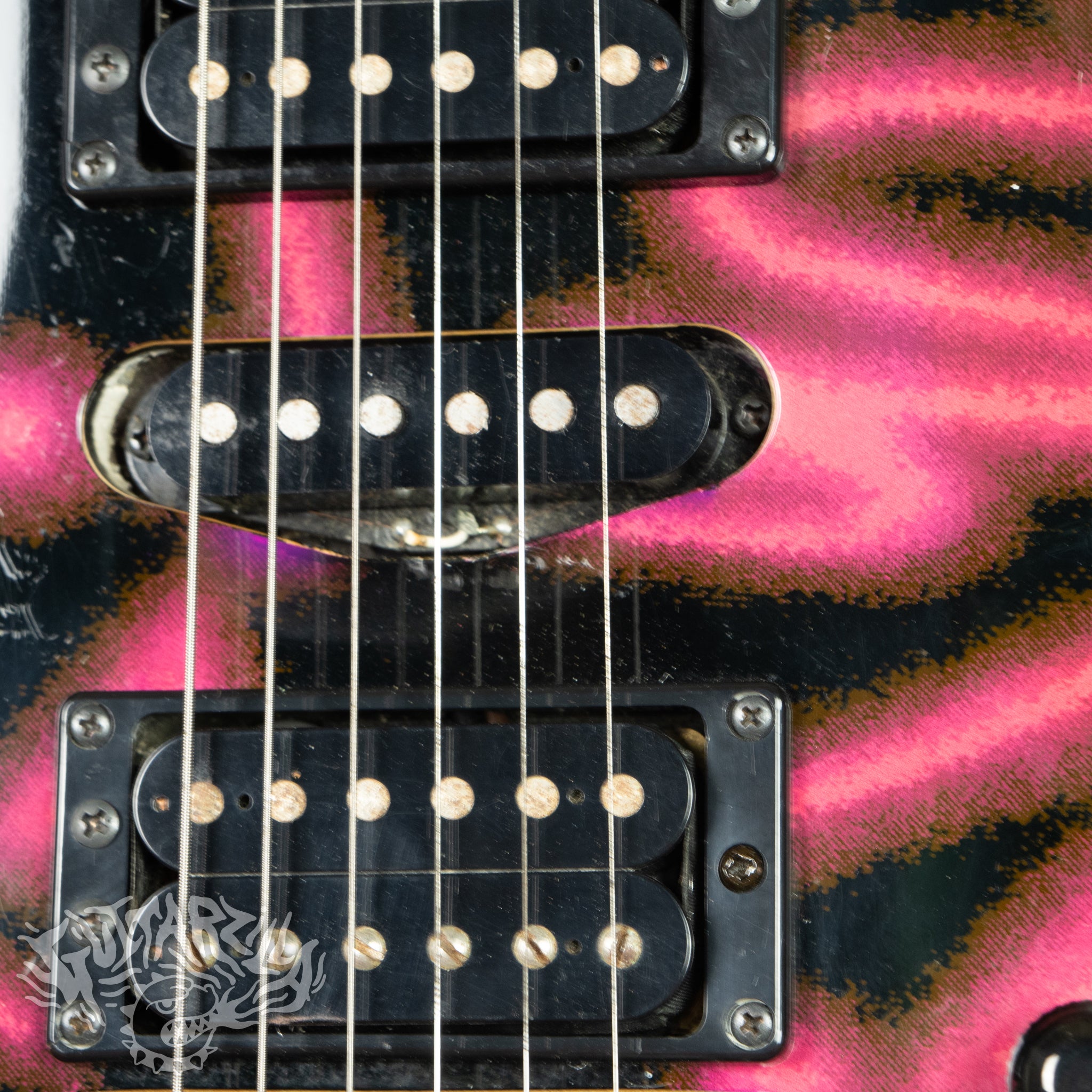 Yamaha MG-IIG 1997 Pink Neon MIJ Japan – Guitarzilla