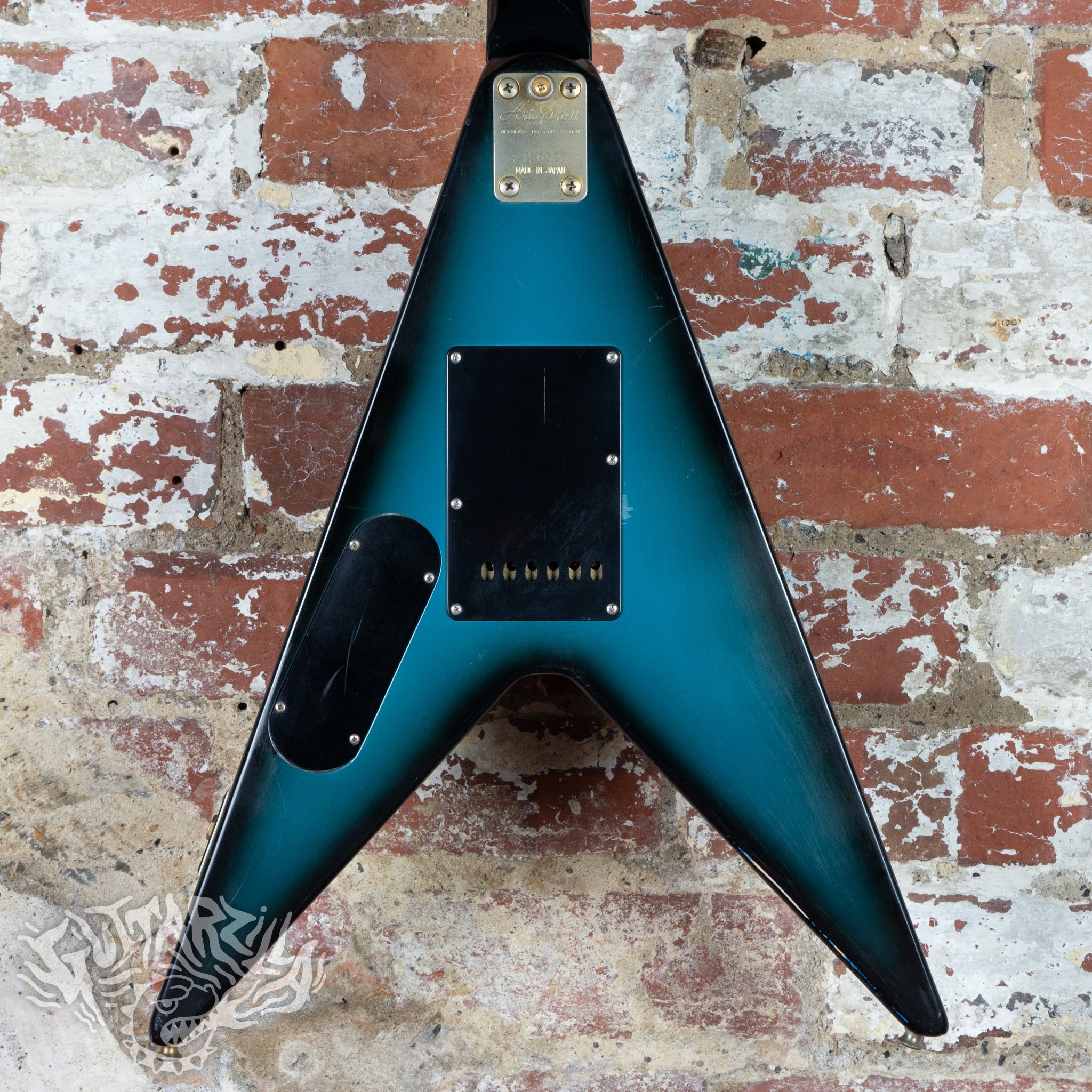 Aria Pro II XX Deluxe V 1982 Blue Black Sunburst MIJ Japan