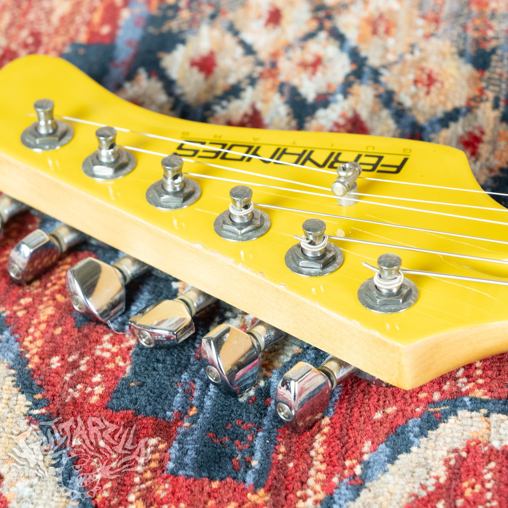 Fernandes JG-45 2000's Canary Yellow Offset – Guitarzilla