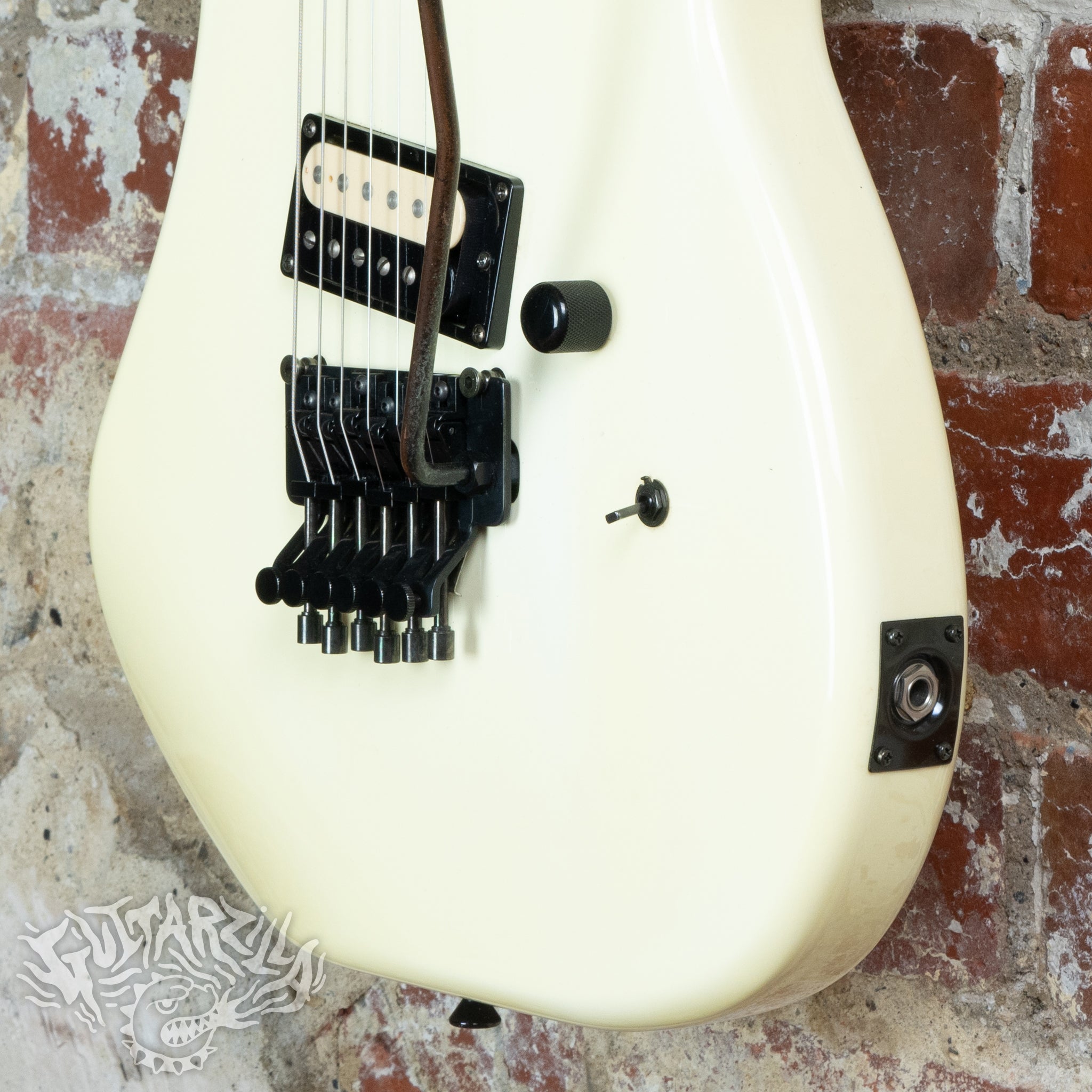 Kramer LK-1BRF Reverse Banana Headstock White 1980's MIJ Japan ESP