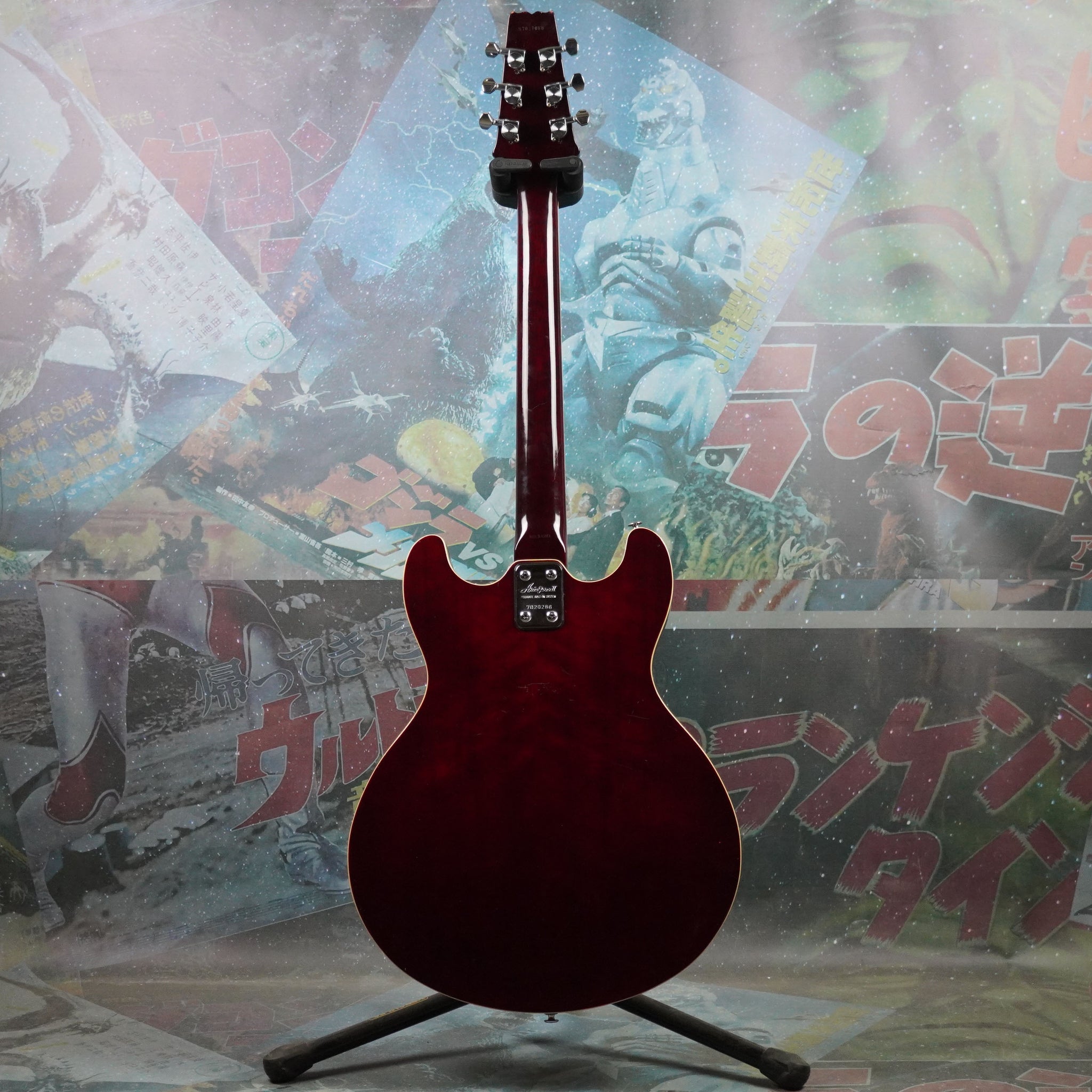 Aria Pro II TA-40 1990's Transparent Red MIK Samick – Guitarzilla