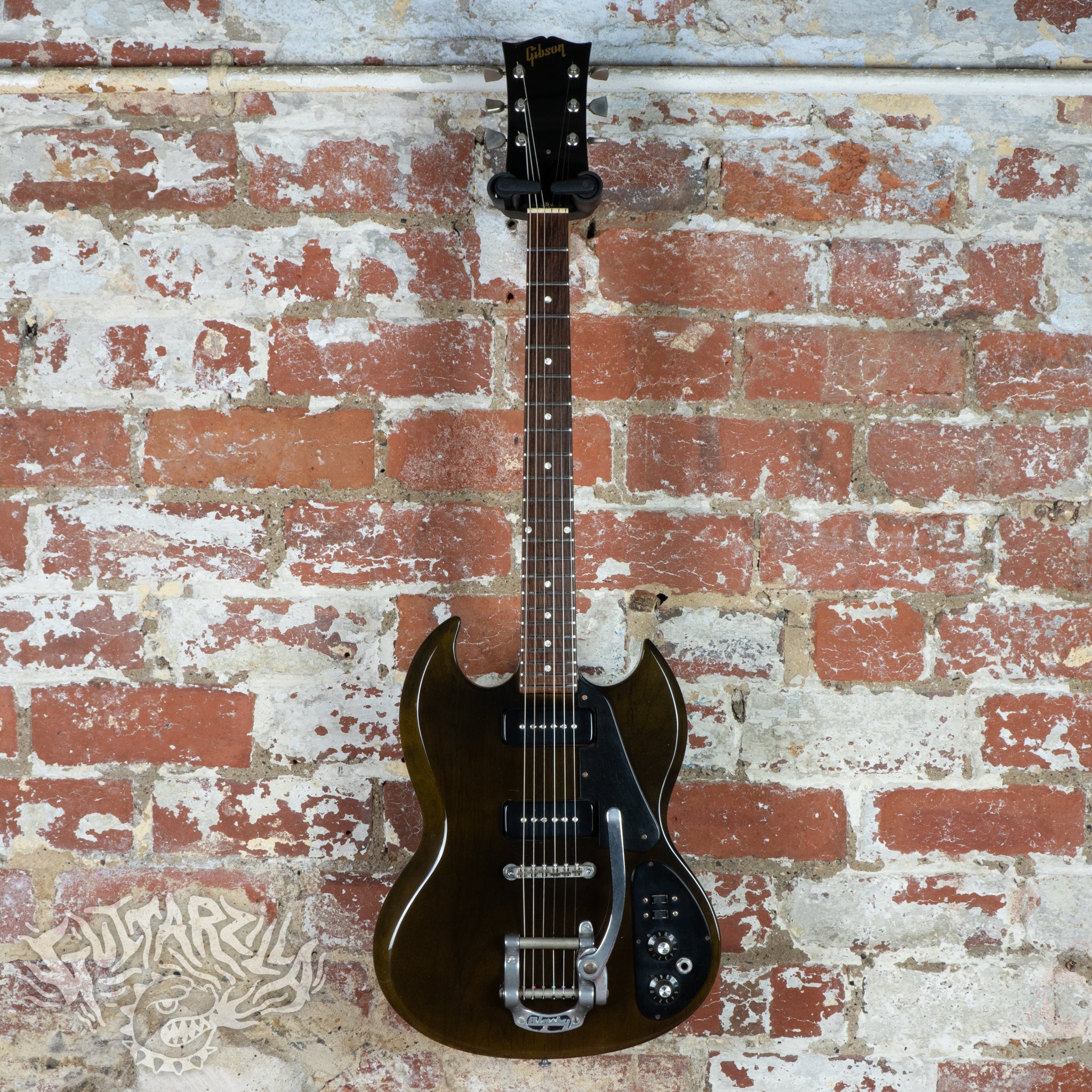 Gibson SG II 2 Bigsby P-90 Walnut 1973 Norlin Era Gibson USA