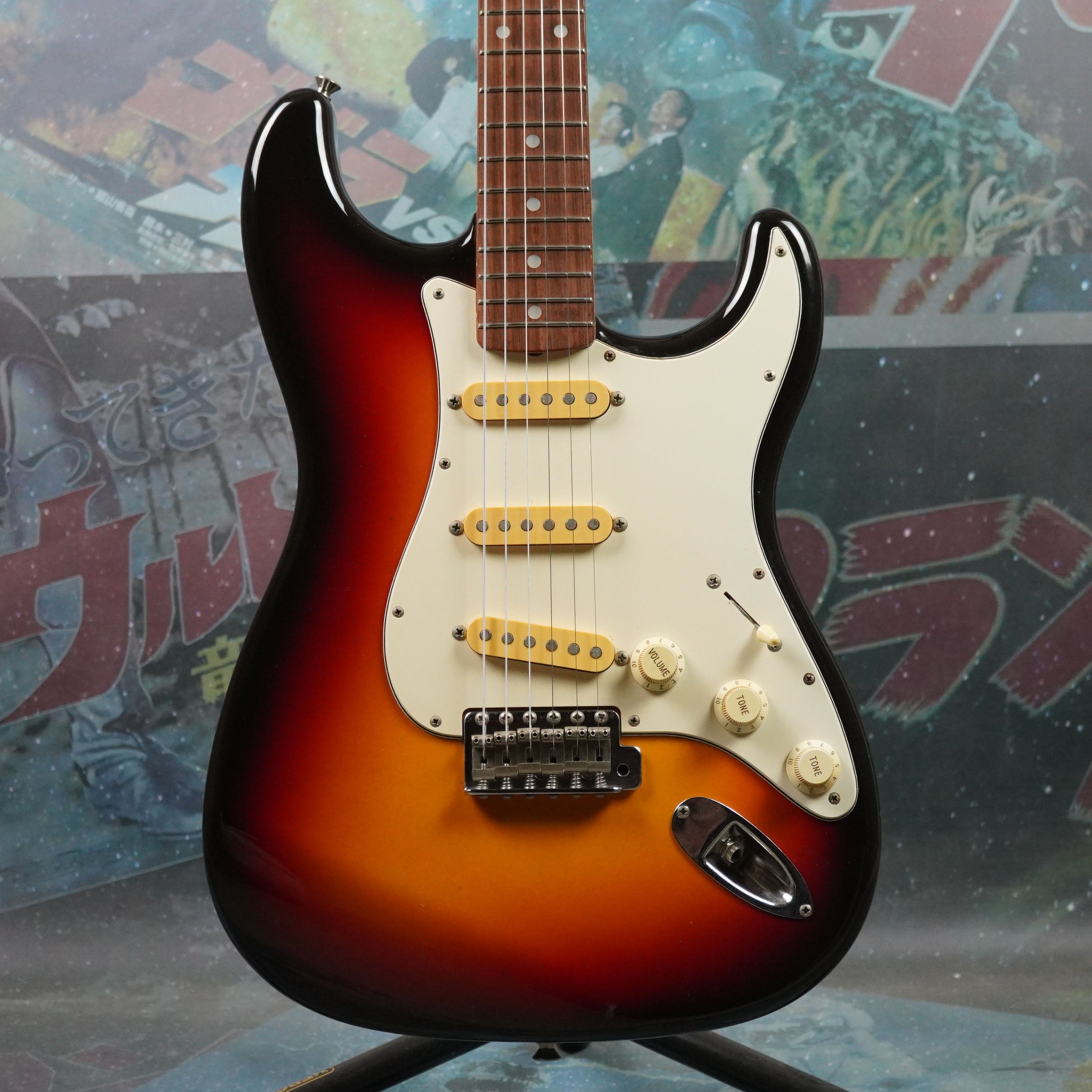 Squier Silver Series Stratocaster 1993 Sunburst MIJ Japan FujiGen ...