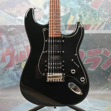Load image into Gallery viewer, Squier Contemporary Medium Scale Stratocaster SST314H-55 1984 Black SQ Serial MIJ
