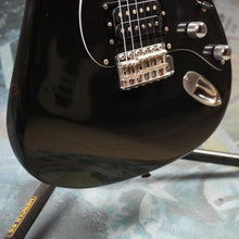 Load image into Gallery viewer, Squier Contemporary Medium Scale Stratocaster SST314H-55 1984 Black SQ Serial MIJ
