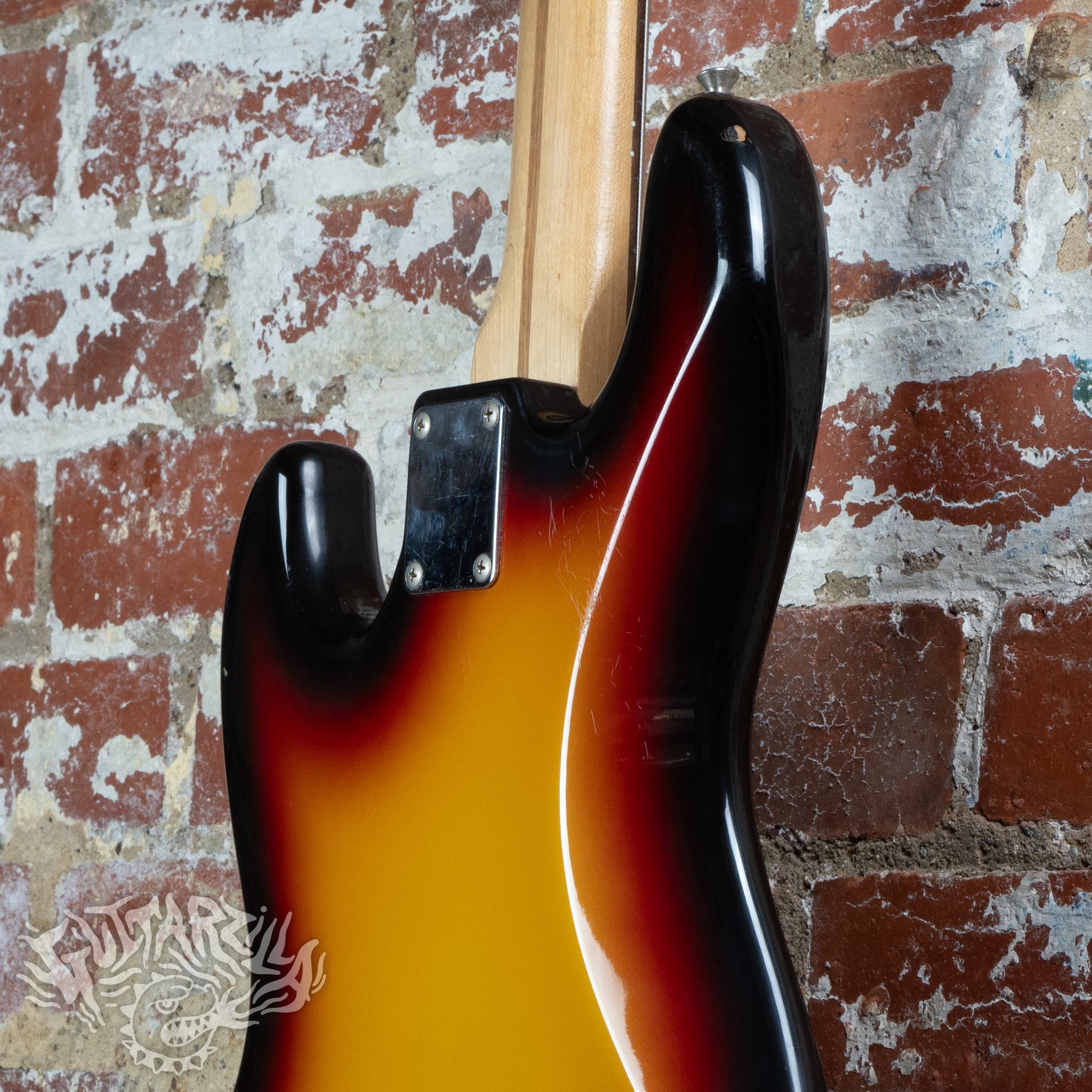 Squier Silver Series Jazz Bass 1993 Sunburst MIJ Japan FujiGen