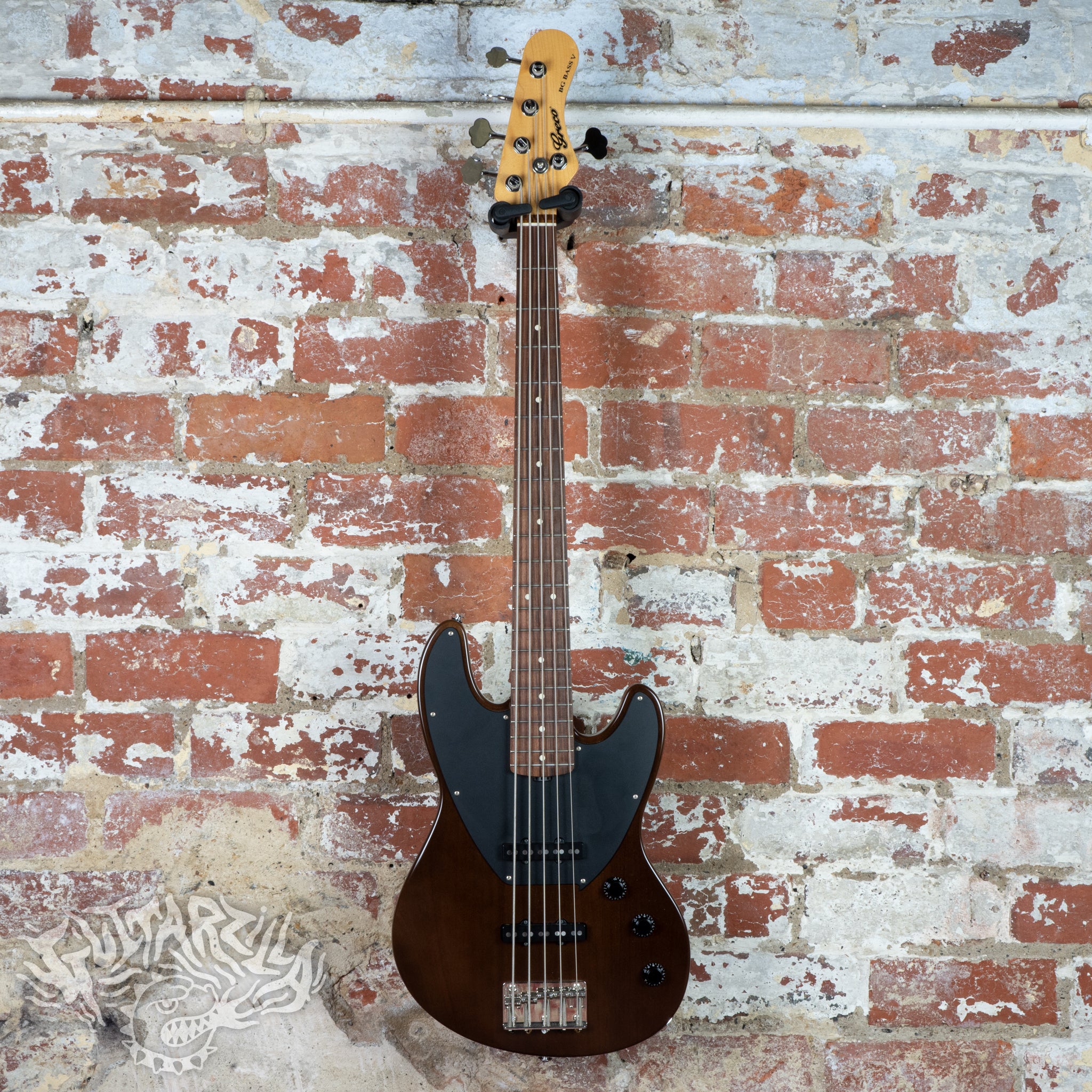 Greco Boogie BGB-1600 5 String Bass 2018 Walnut MIJ Japan