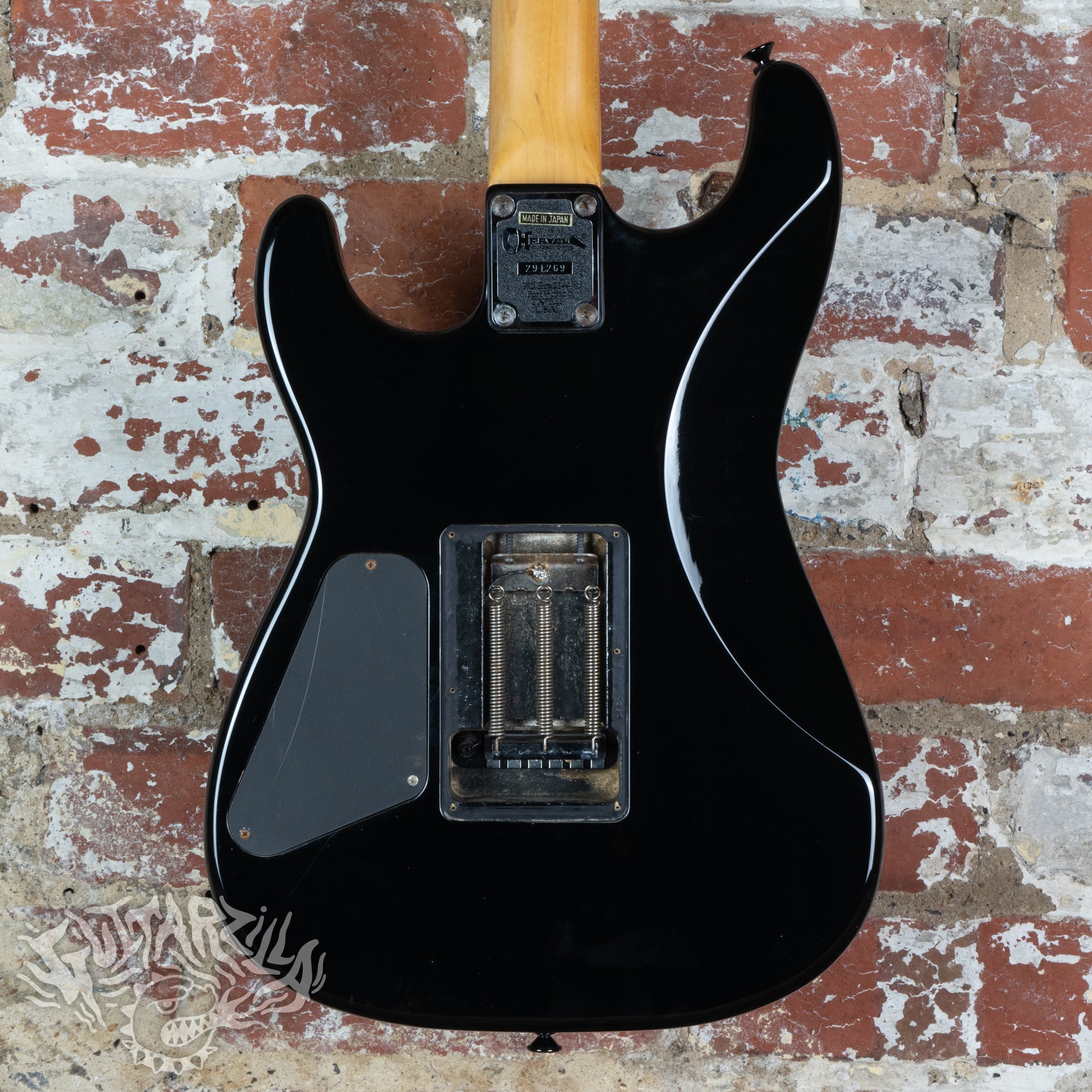 Charvel Model 3 Superstrat 1987 Black MIJ Japan – Guitarzilla