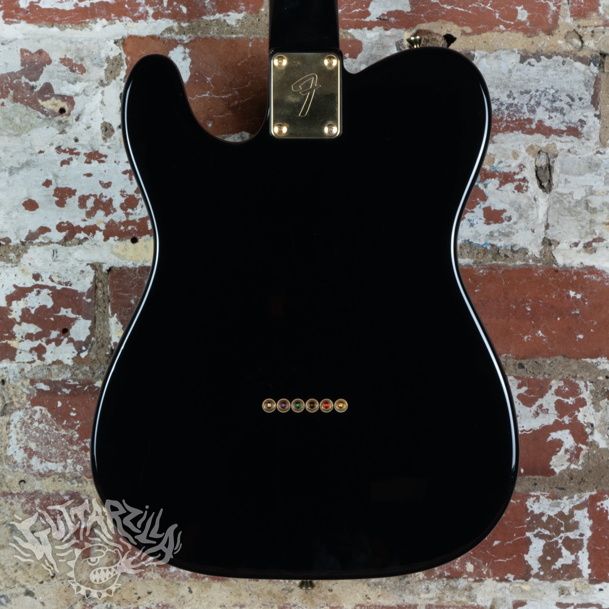 Fender Telecaster TLG80-55 1993 Black and Gold MIJ Japan FujiGen