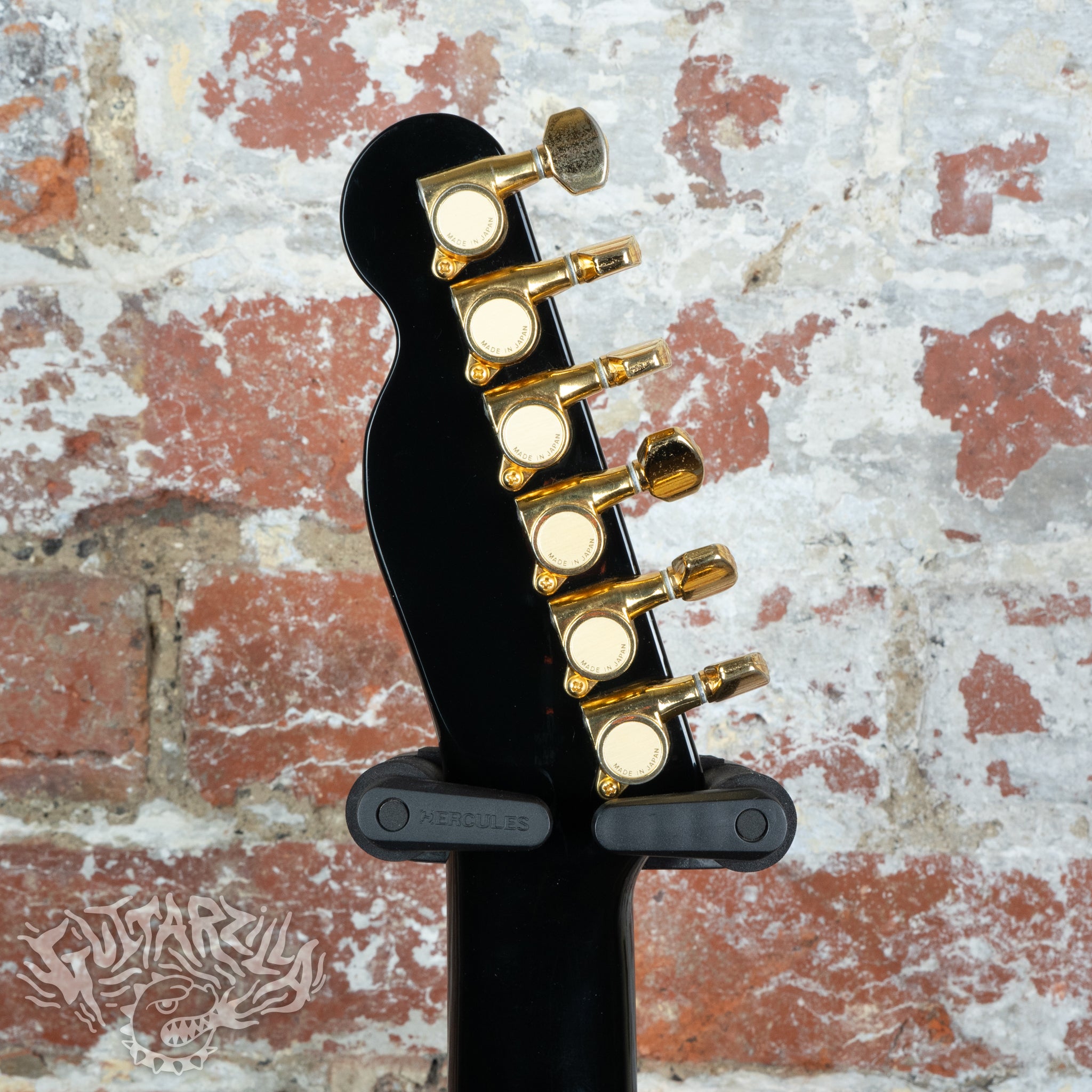 Fender Telecaster TLG80-55 1993 Black and Gold MIJ Japan FujiGen
